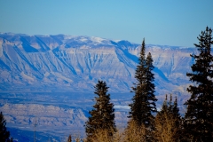 Bookciffe Mountains across from Powderhorn