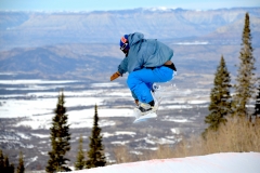 Flying High on Upper Peace Terrain Park